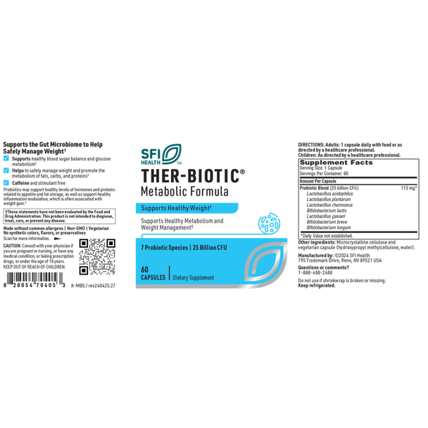 Ther-Biotic® Metabolic Formula