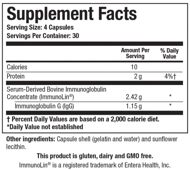 Immuno-gG SBI 120 caps