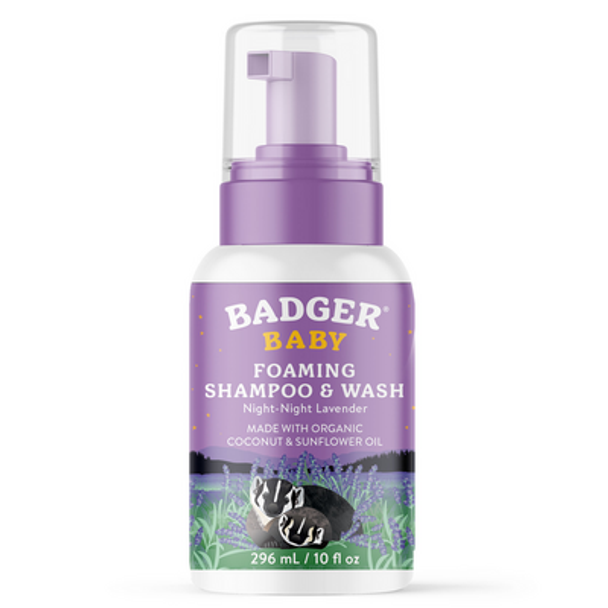 Baby Night-Night Foaming Shampoo & Wash, Lavender