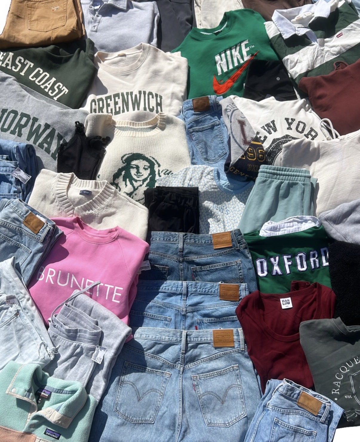 mixed clothing bundle