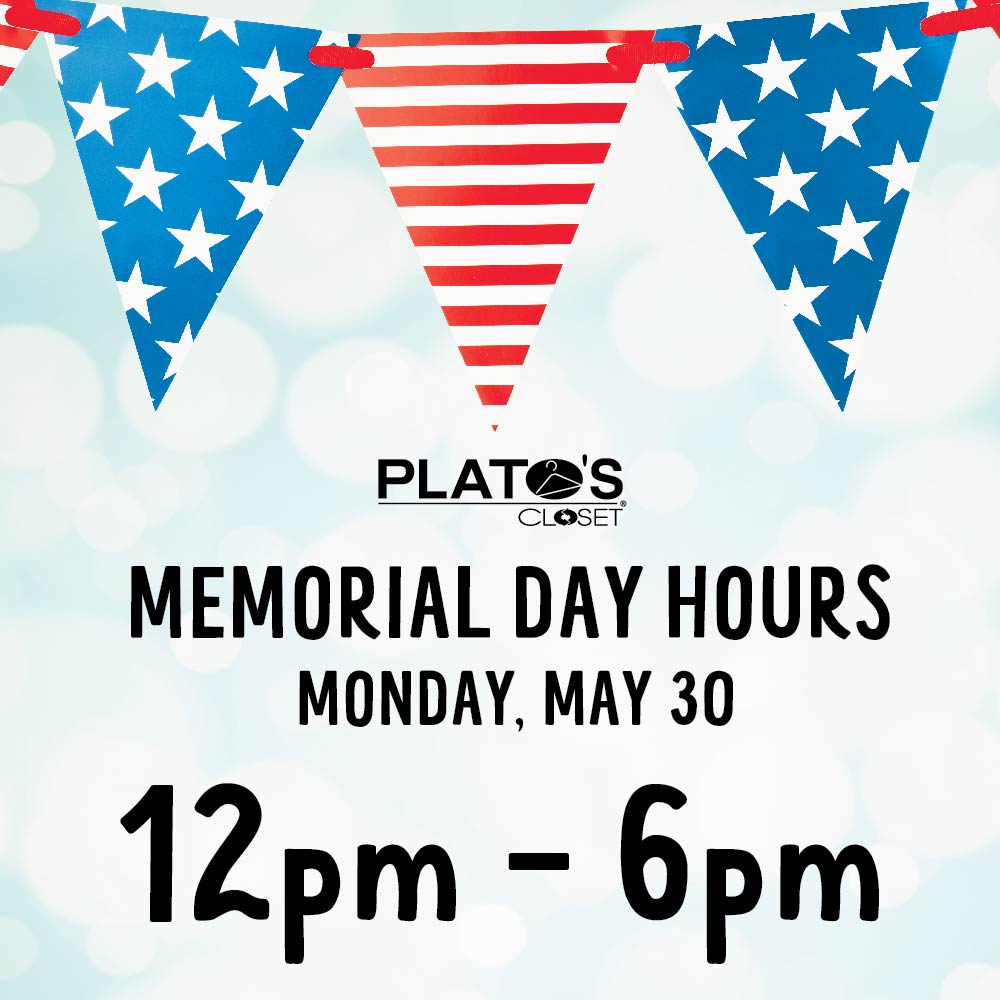 Memorial Day Hours