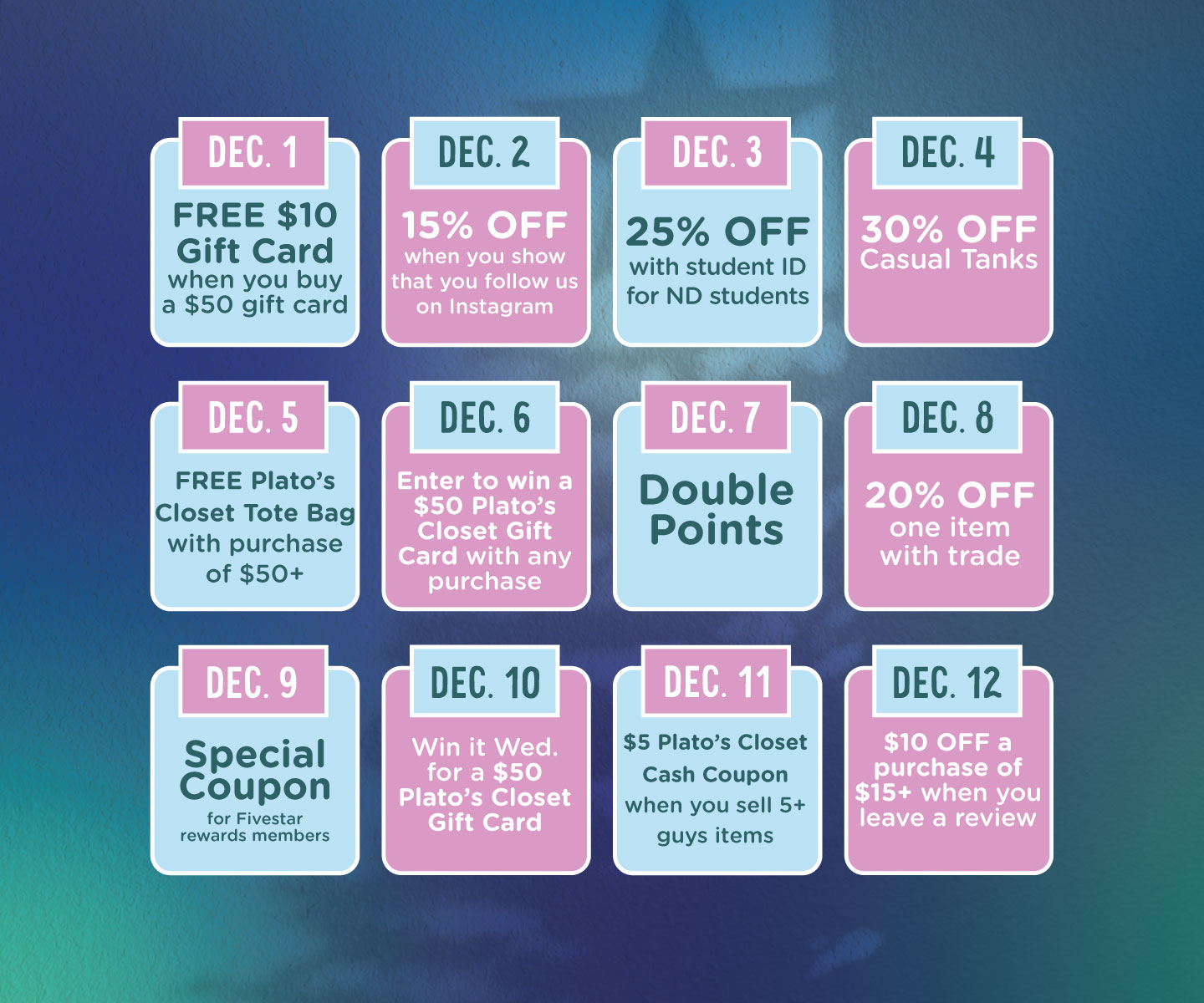 12 Days of Christmas