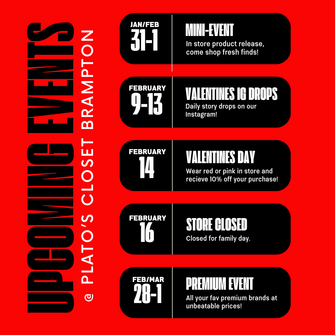 What's happening in February?