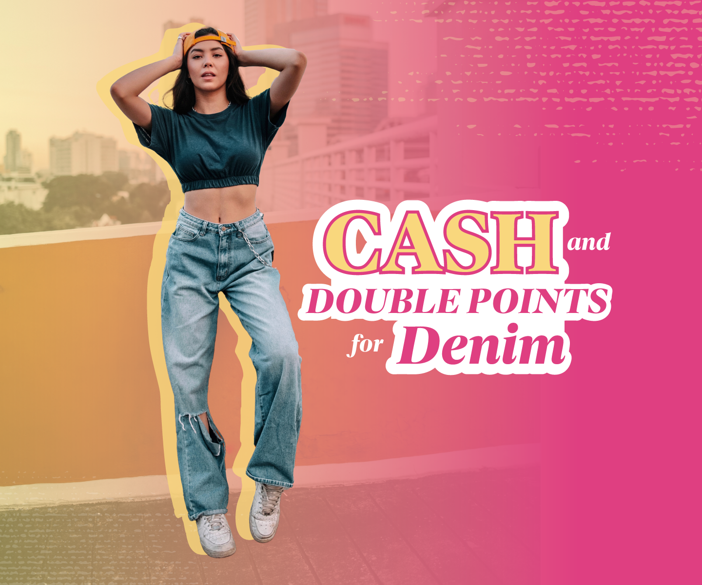 Get CASH and double rewards points when you sell DENIM in June.