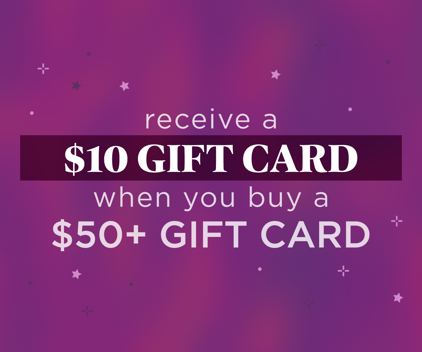 Buy A Gift Card, Get A Gift Card