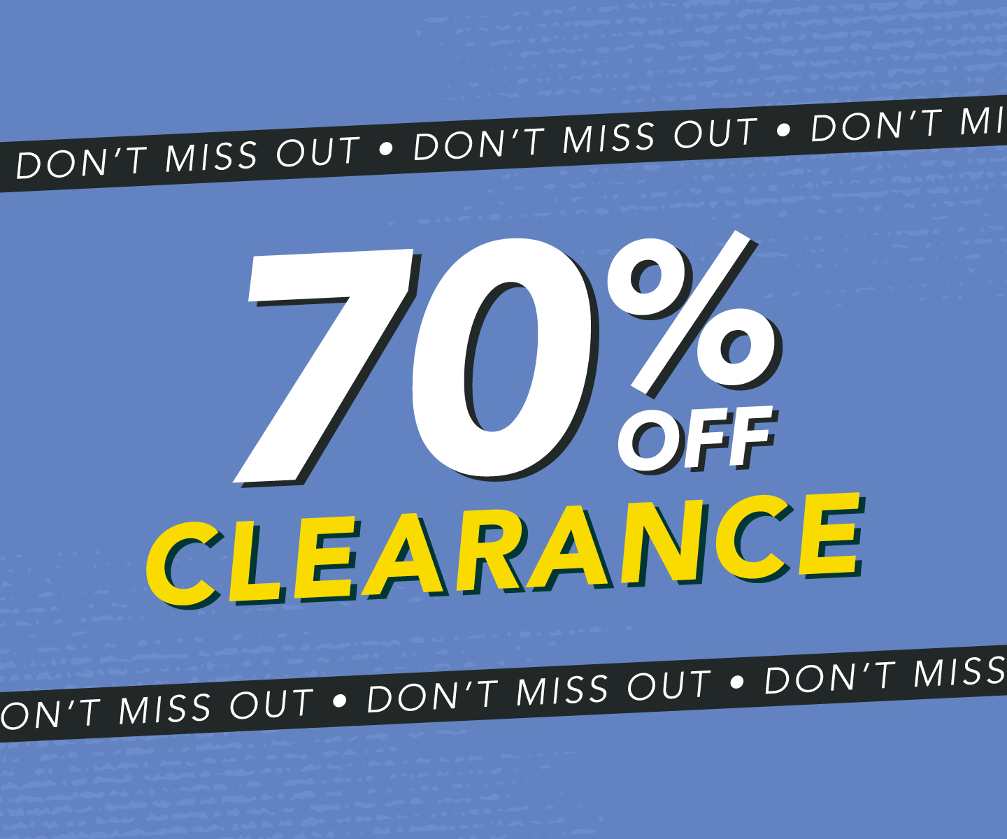 70% OFF Clearance