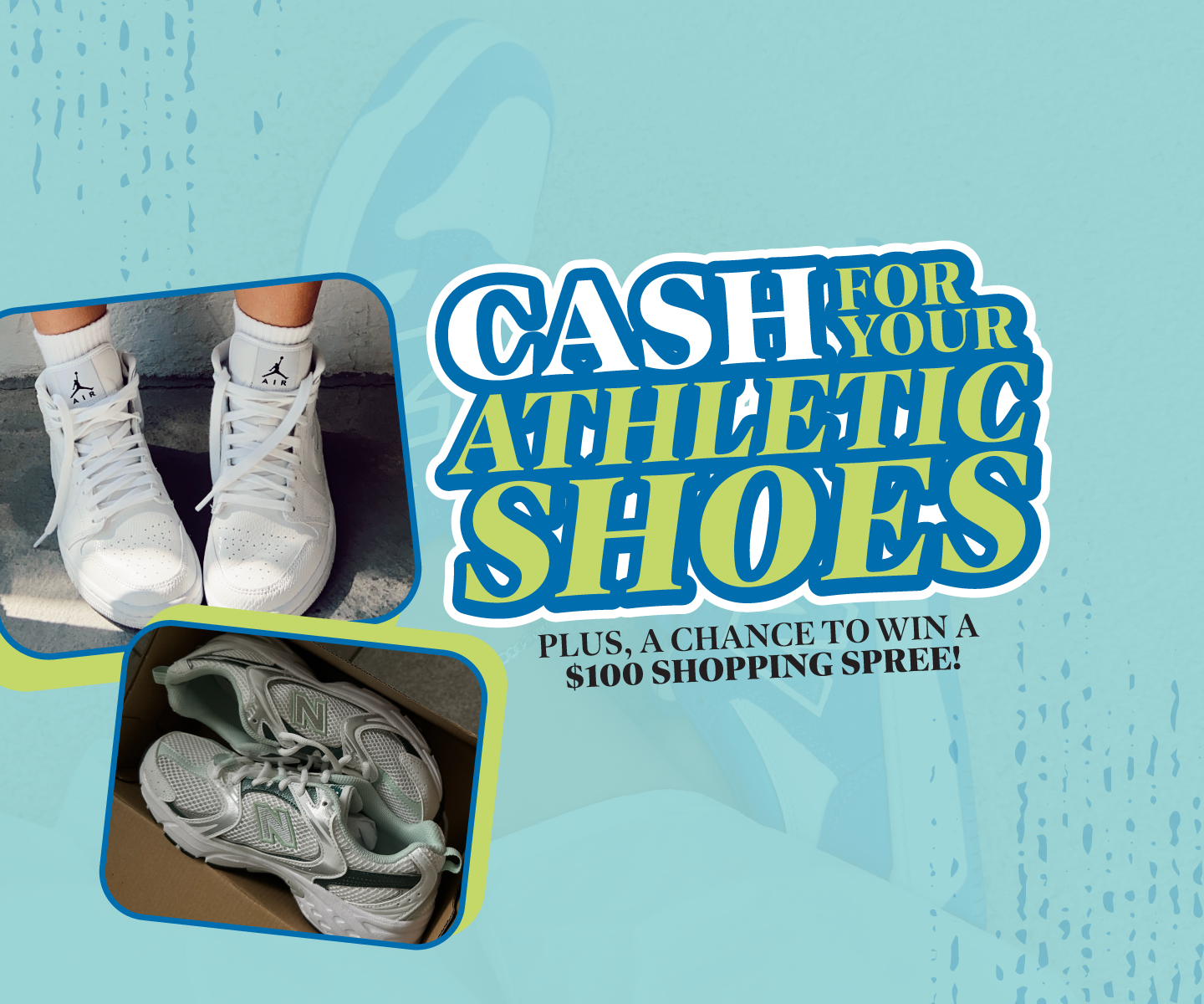 Sell us your Athletic Shoes!