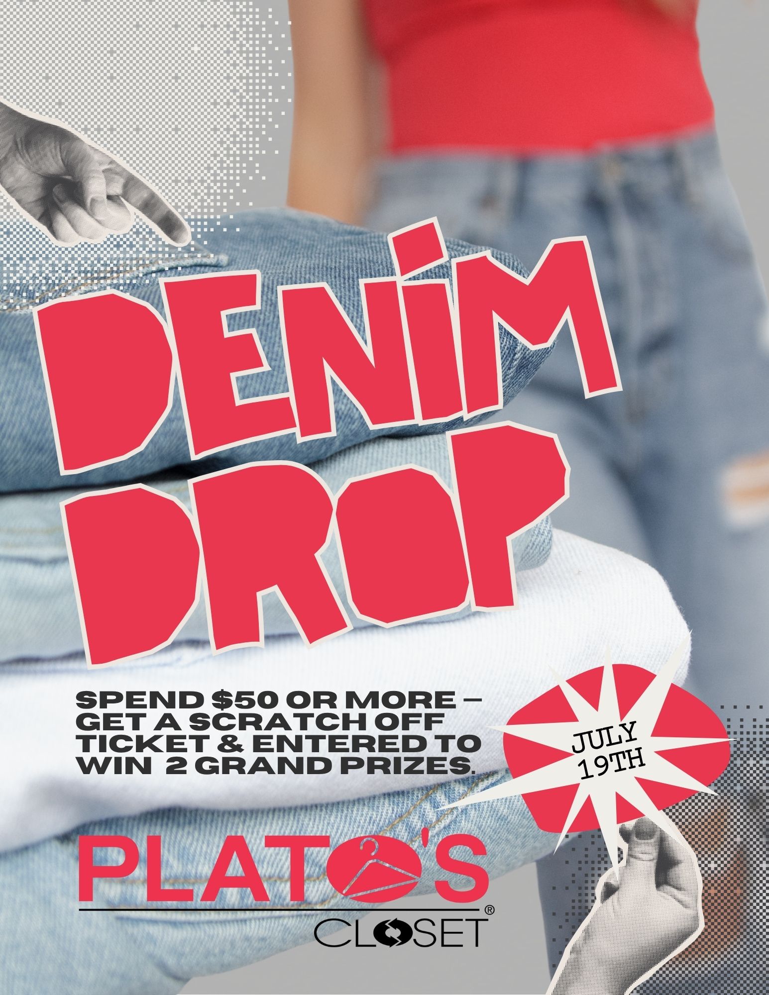 Get ready to elevate your denim game with Plato’s Closet's exclusive drop on July 19th! Discover the season's hottest styles, including barrel-leg jeans, flared silhouettes, and dark indigo washes. Expect to find top brands like Levi’s, American Eagle, Wrangler, and Urban Outfitters, offering both timeless classics and bold, fashion-forward pieces.Whether you're into the structured elegance of straight-leg cuts or the relaxed vibe of wide-leg jeans, there's something for every denim enthusiast. Don't miss out on this opportunity to revamp your wardrobe with sustainable, gently used fashion at unbeatable prices