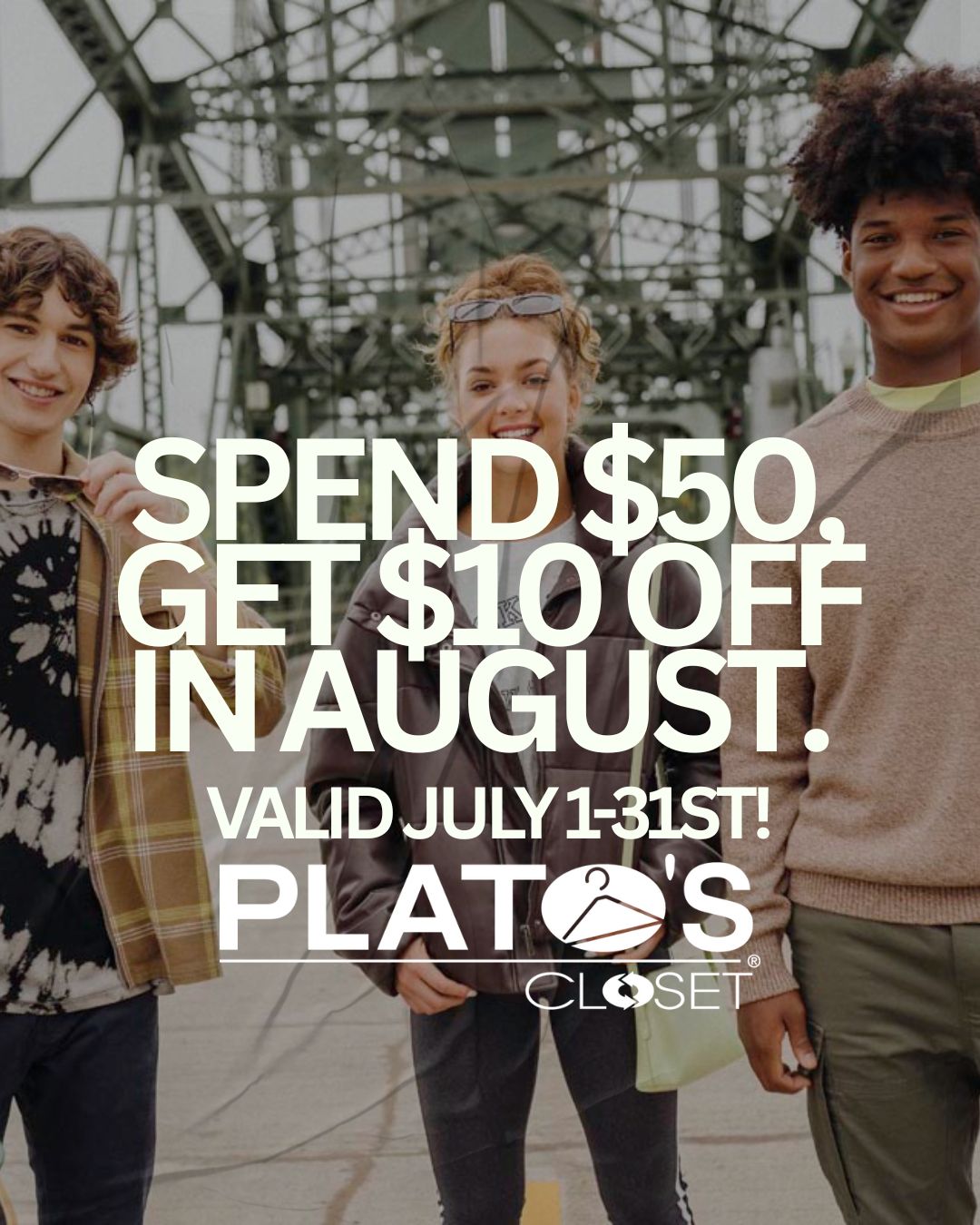 Shop Early For Back-To-School & Save Even More! Spend $50 July 1-31st, Get $10 Off In August!