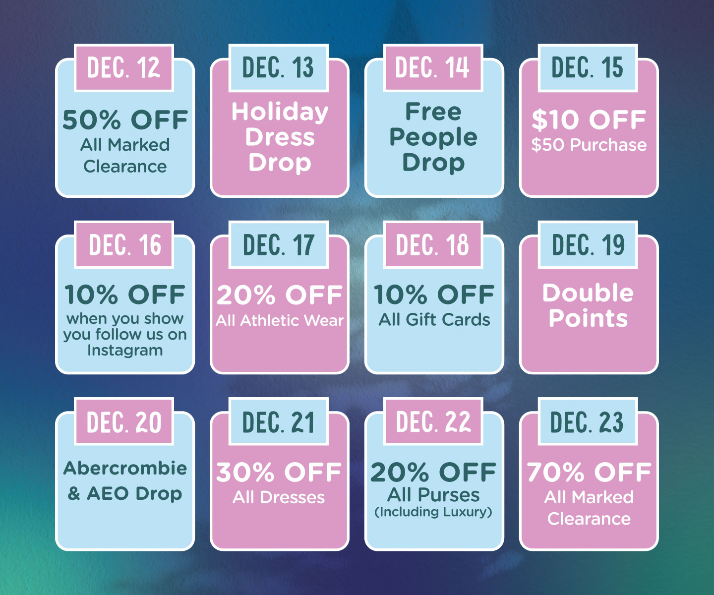 12 Days of Thriftmas Going On Now