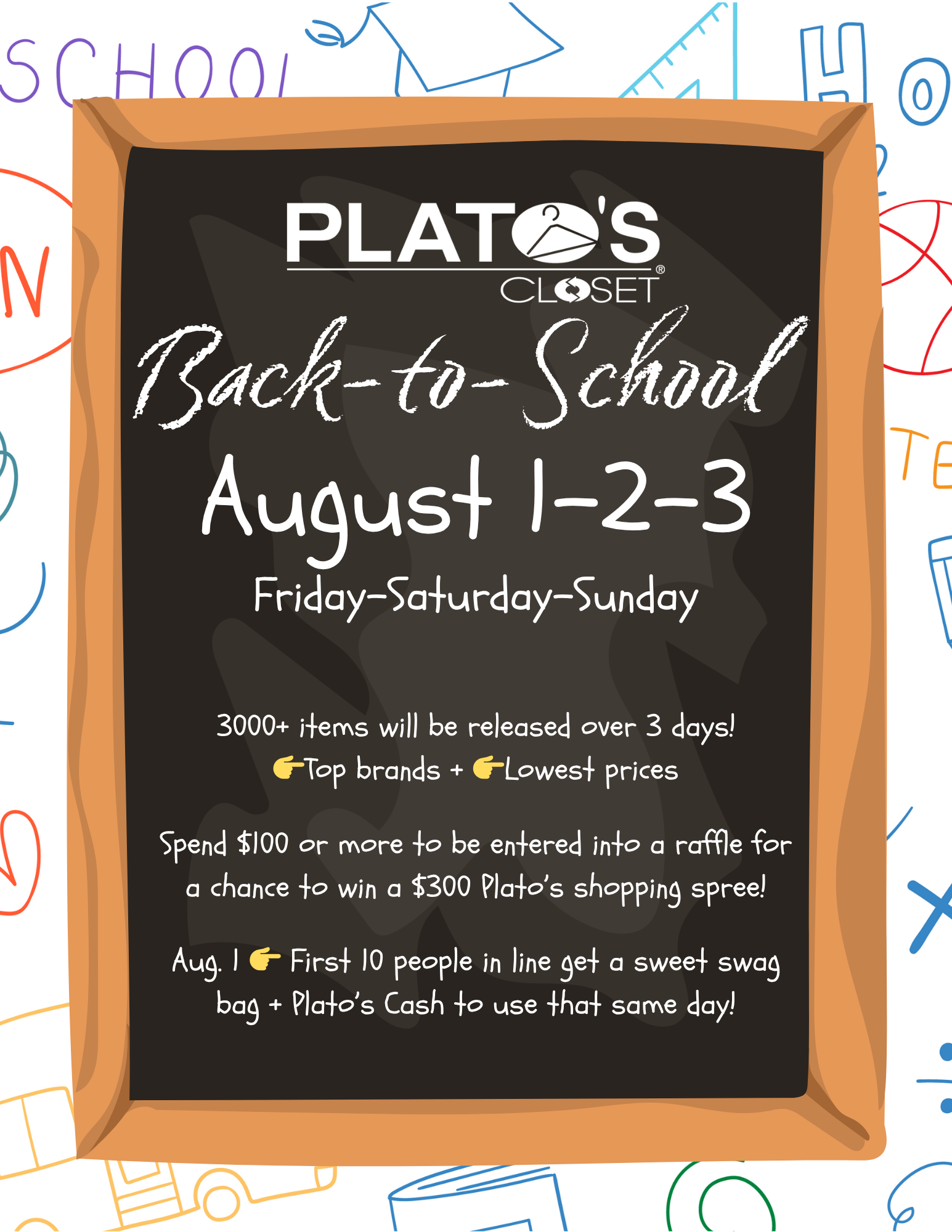 Back to School Event
