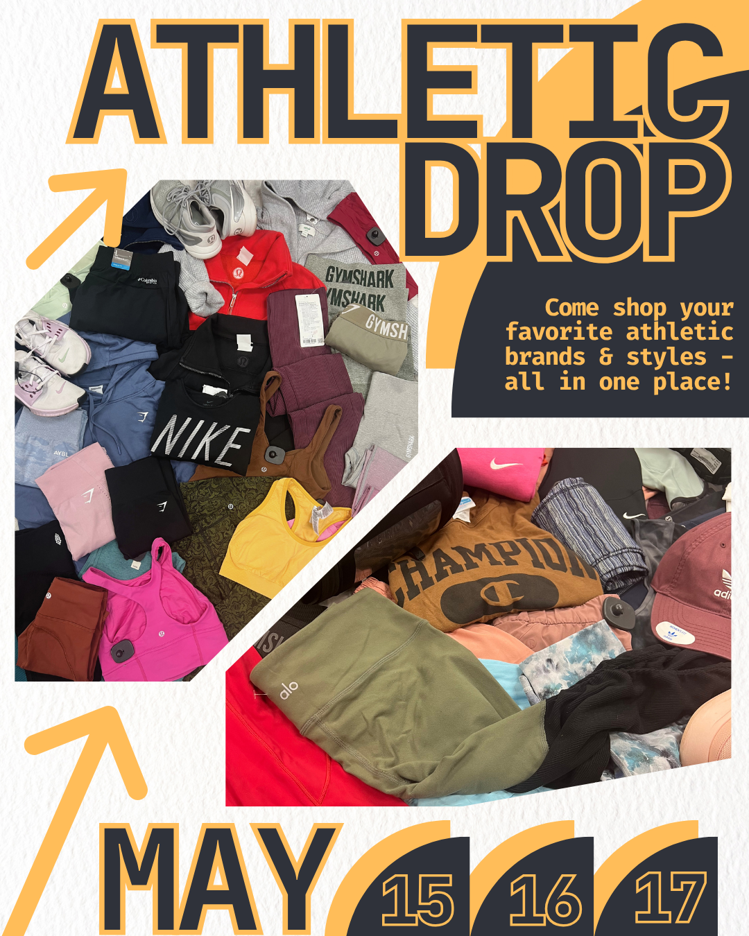 Athletic Wear Drop!