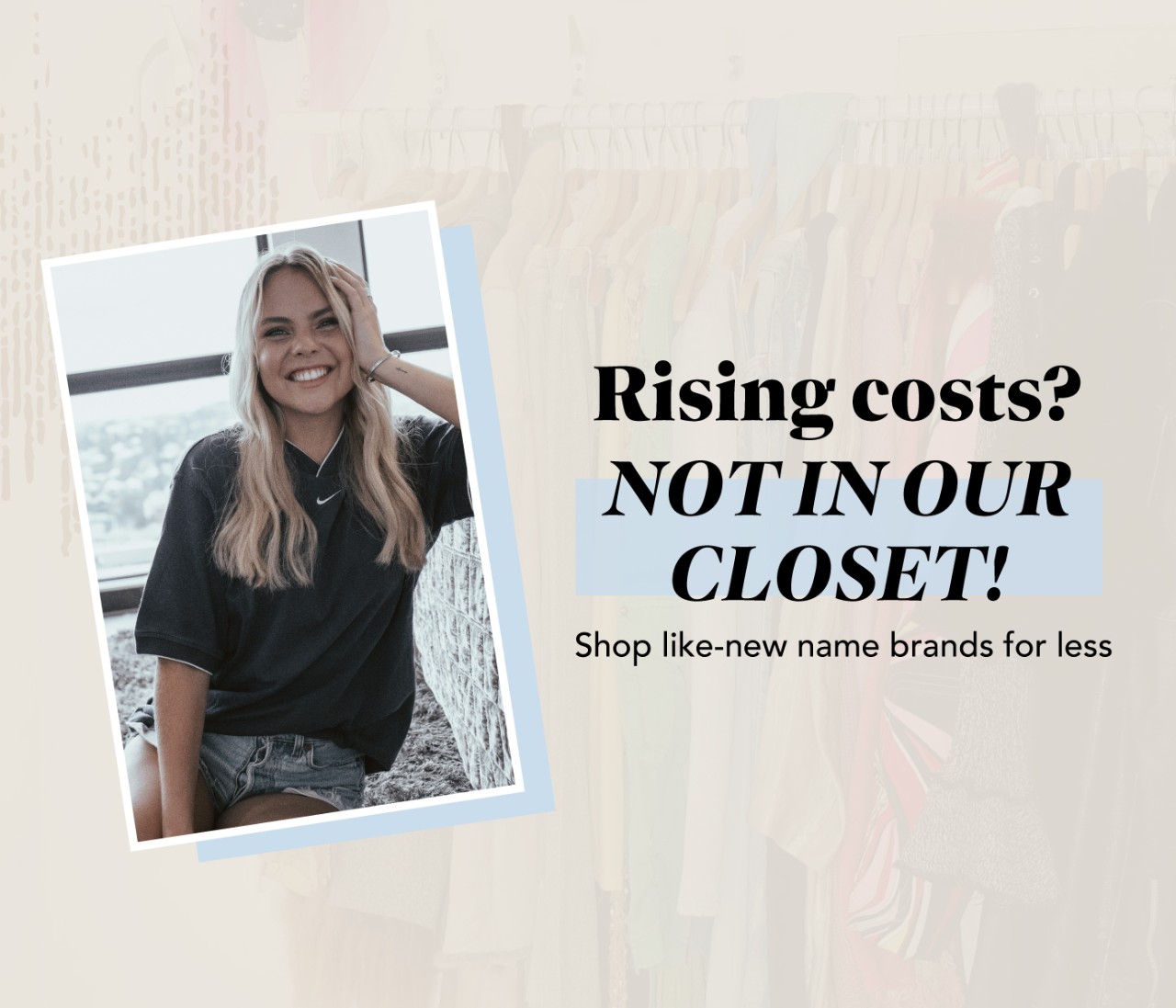Shop like-new trending styles from your fave brands - all for up to 70% LESS than regular retail!
