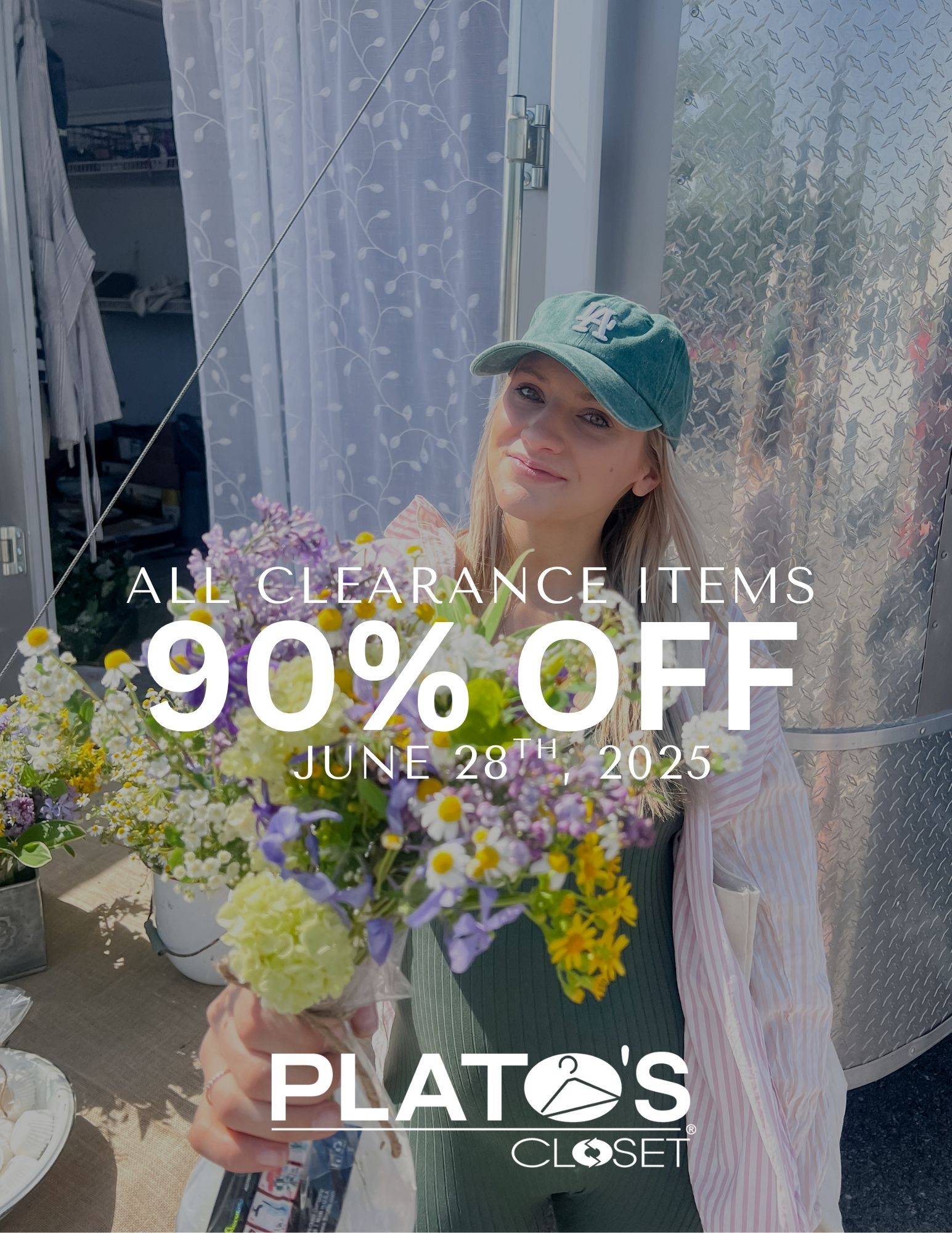 Save 90% percent on clearance items at Plato’s Closet for one-day-only. Get the styles you want before they’re gone! Take 90% off our already great prices on all clearance marked items! Don’t miss this opportunity to stock your closet by shopping the huge selection of winter clothing, shoes and accessories. We will have items starting in just pennies!