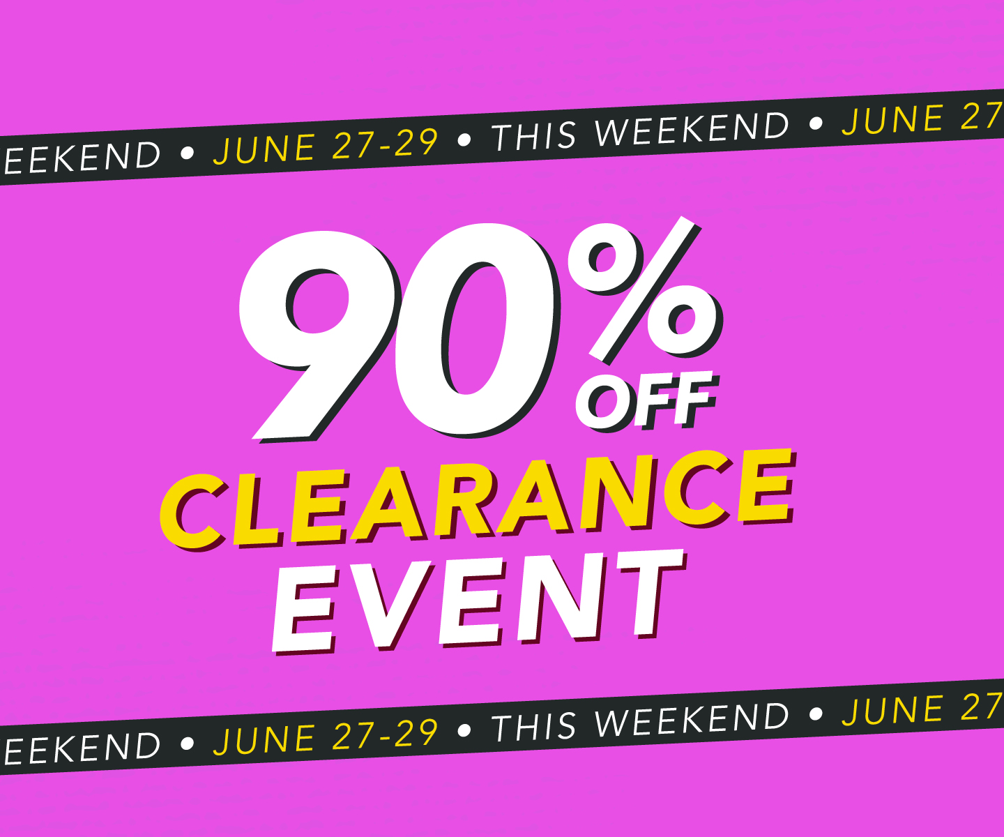 Shop 90% Off Clearance