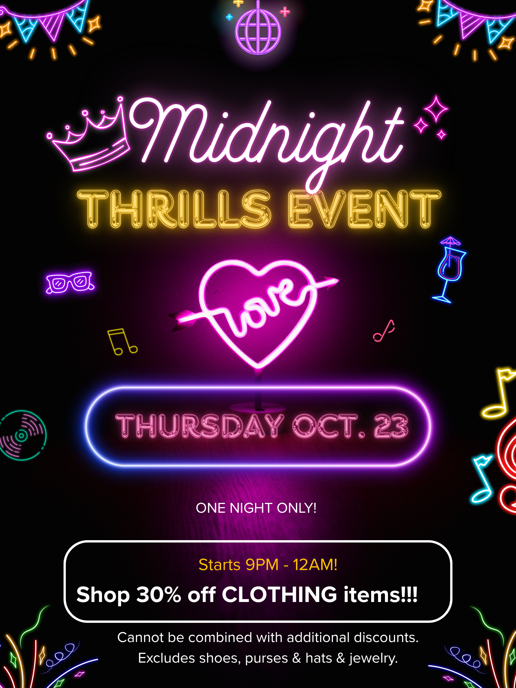 Midnight Thrills Event