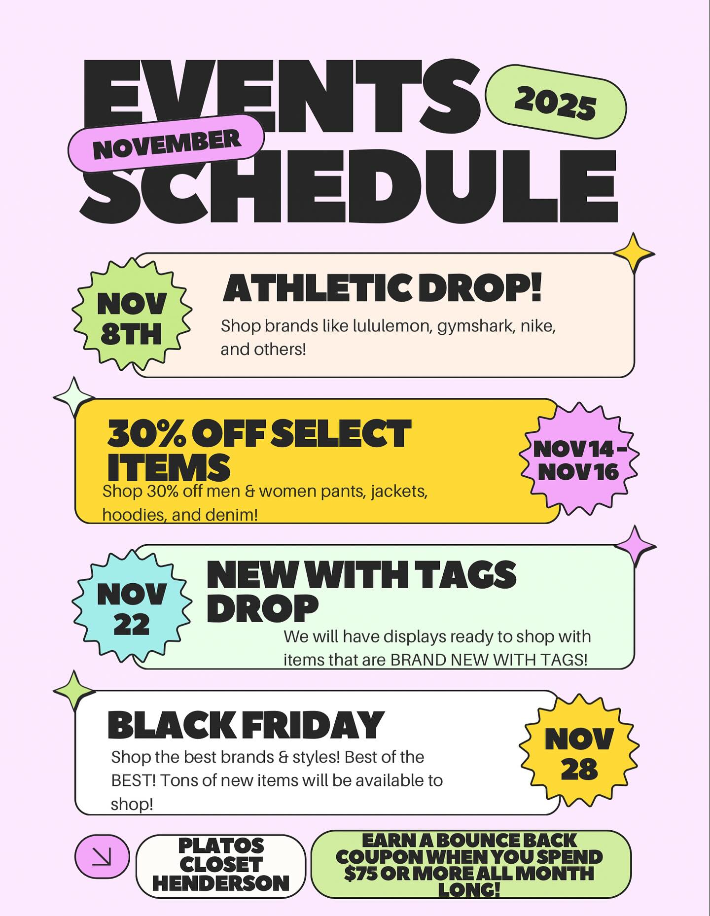 November events