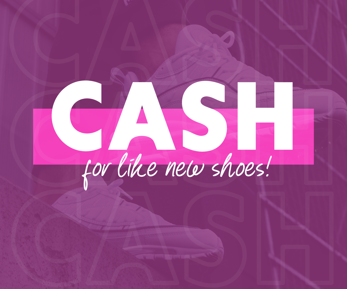 Sell us your like-new shoes!