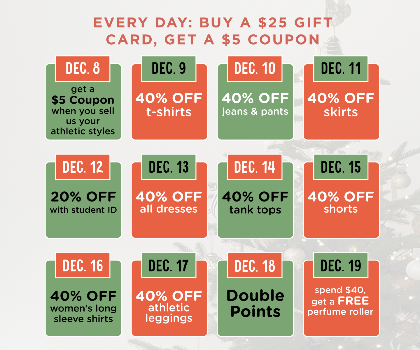 12 Days of Deals Going On Now
