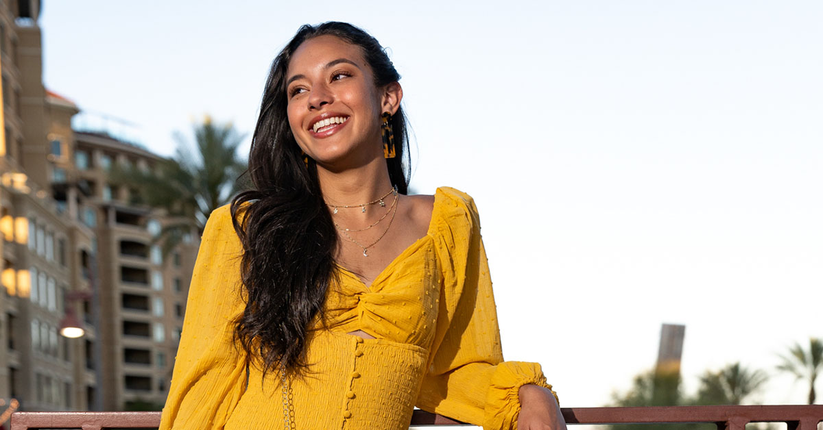 Girl in Yellow Dress