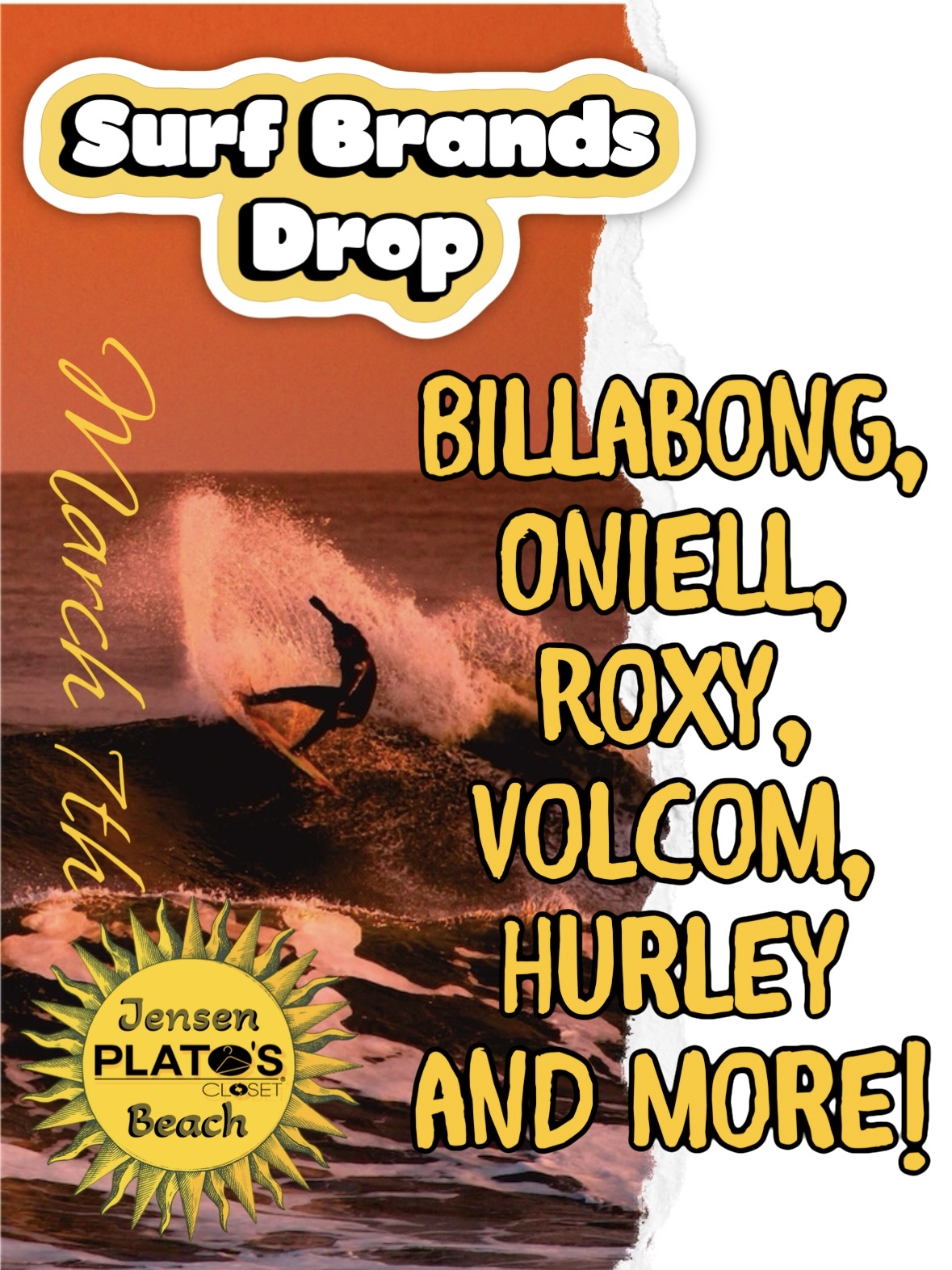 surfing person, surf brand drop