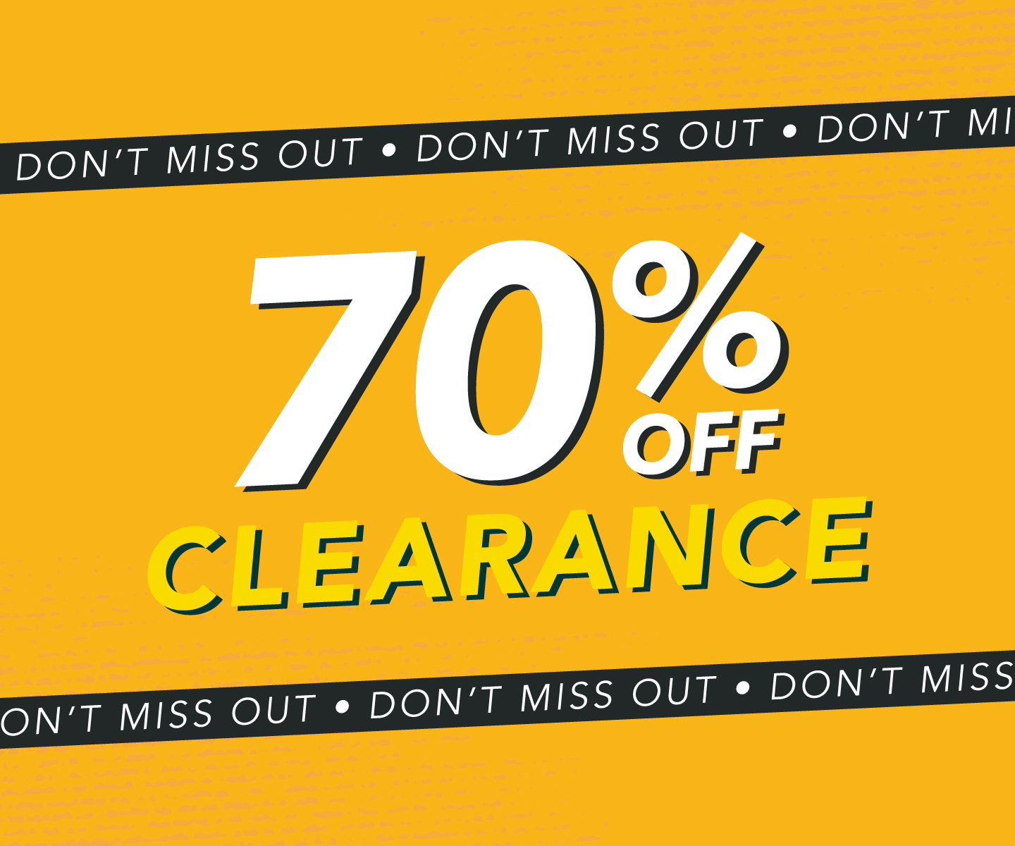 The Plato’s Closet 50% Off Clearance Sale is here! Take 50% Off our Already Great Prices On All Clearance Marked Items. Hundreds of items just marked down—now’s the perfect time to score the best deals. The secret to saving big? Shop often and watch for sales!