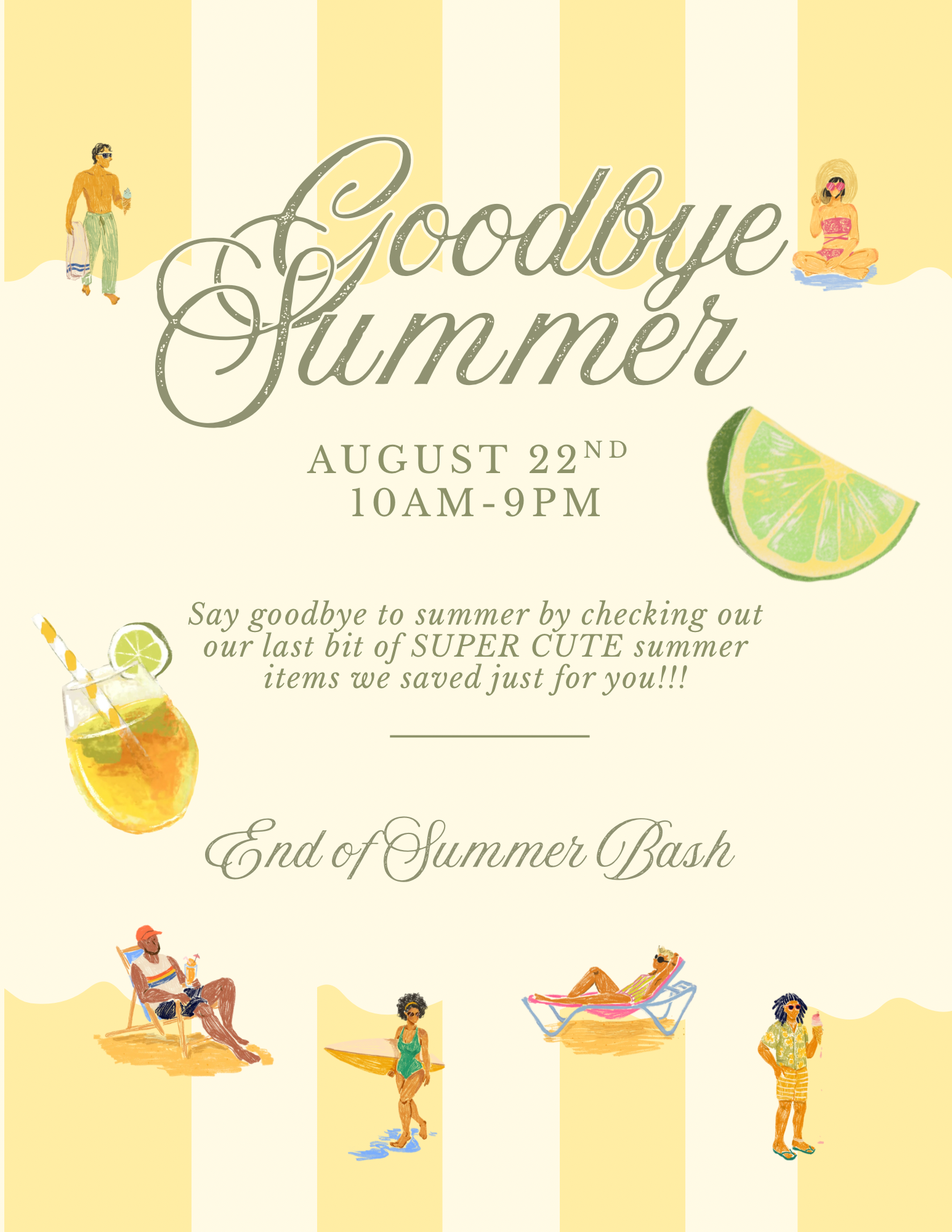 End of Summer Bash