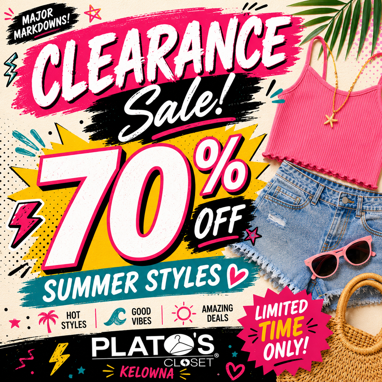 70% Clearance Sale