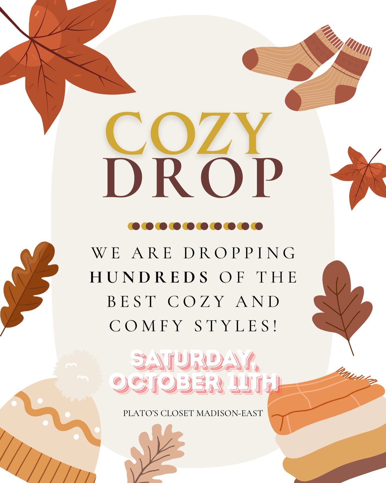 Cozy Drop Event