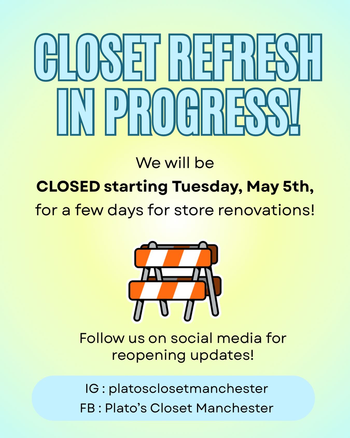closed for remodel