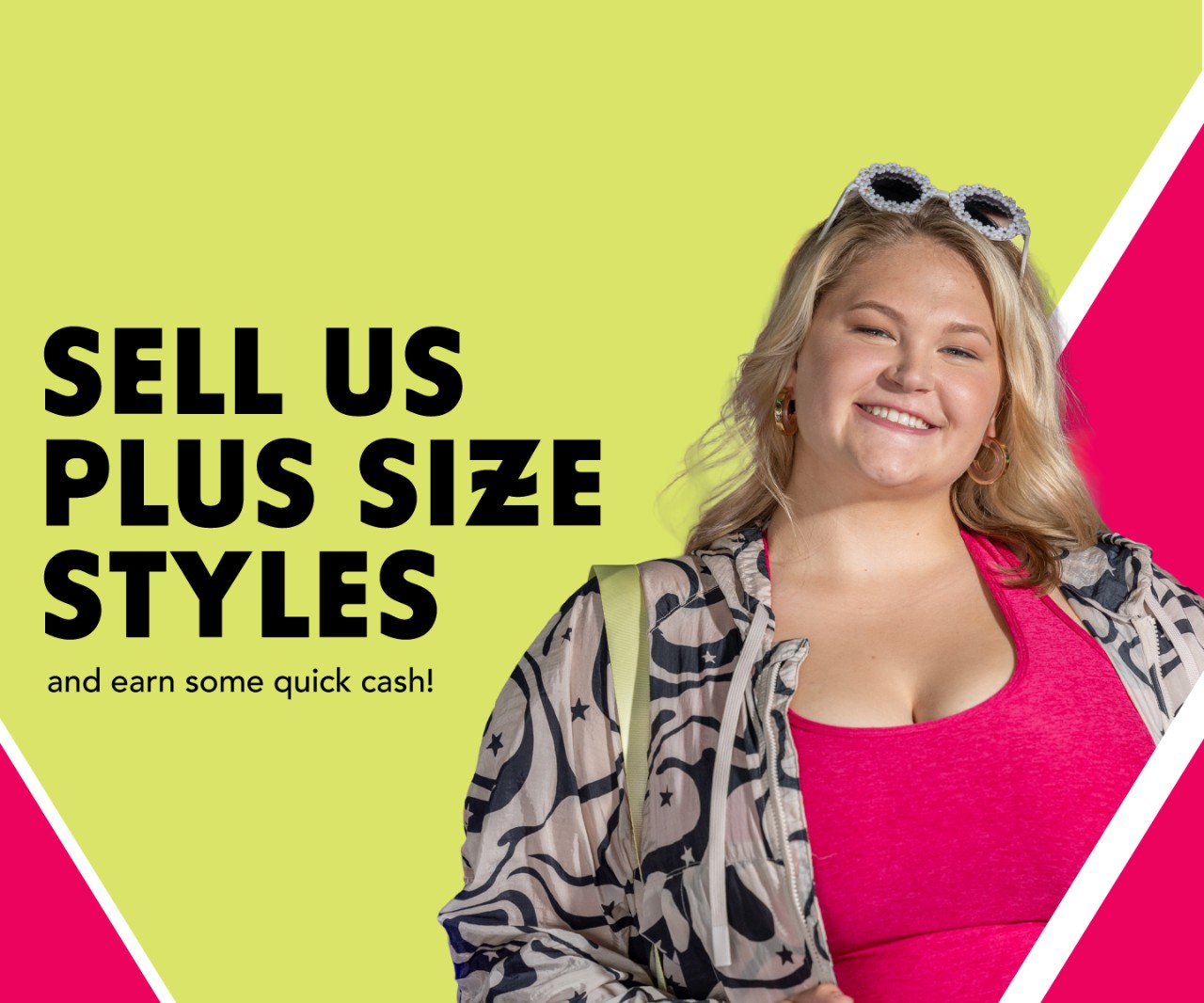 Cash for plus size styles