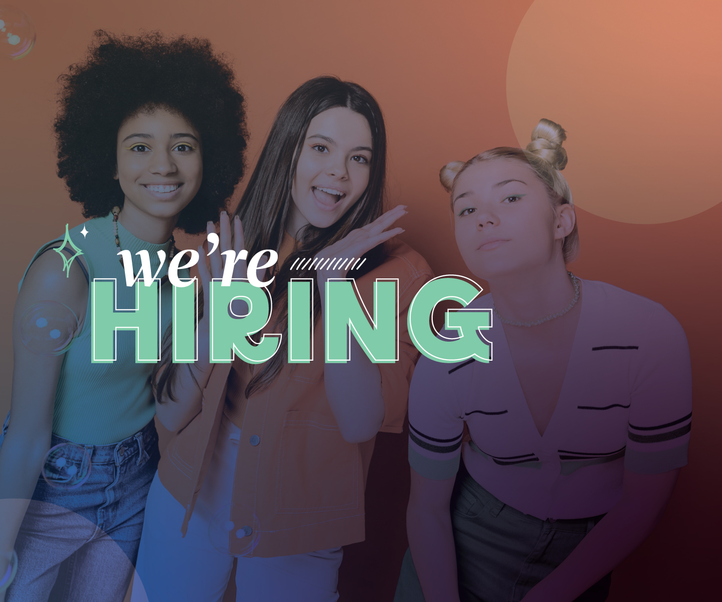 We're Hiring