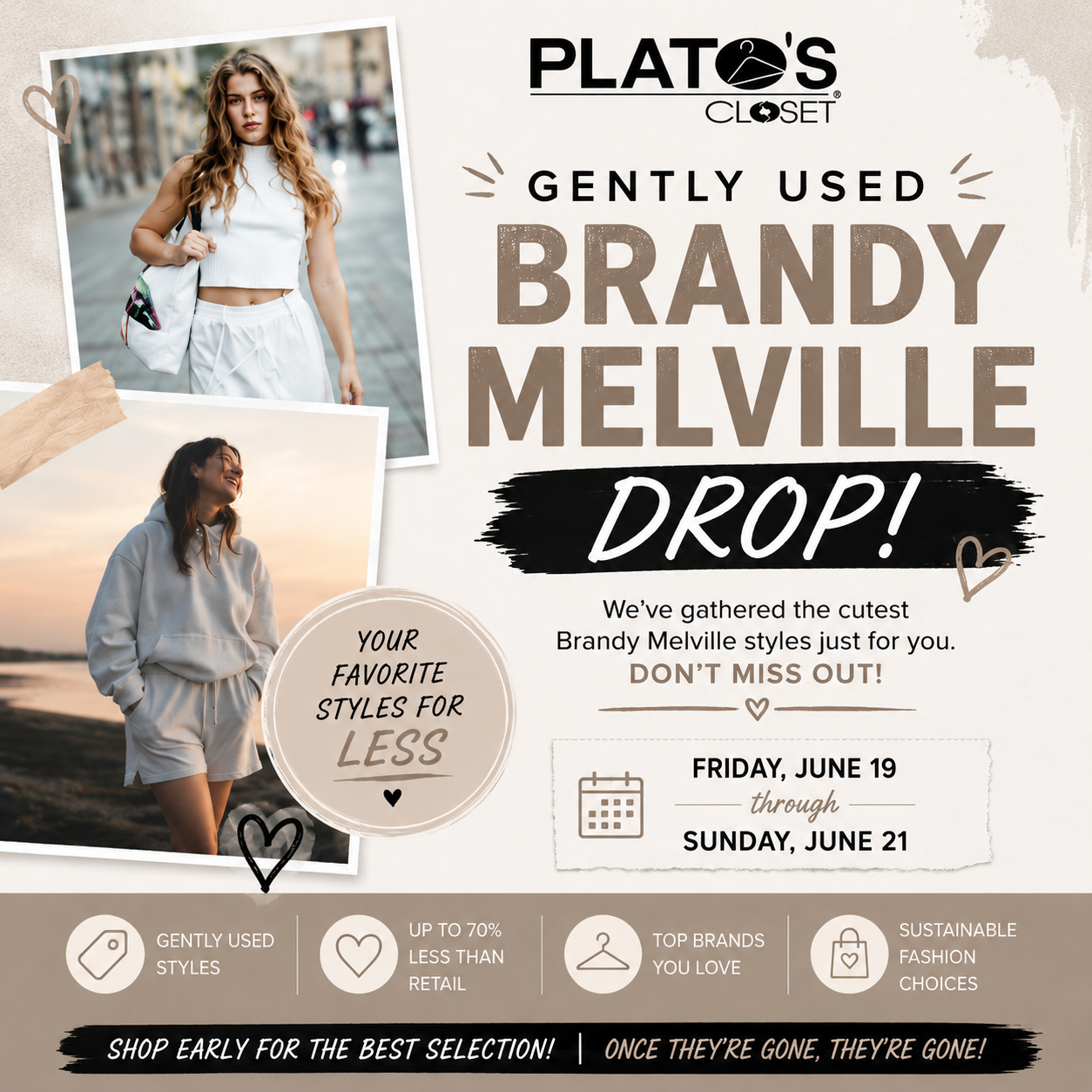 BRANDY MELVILLE DROP