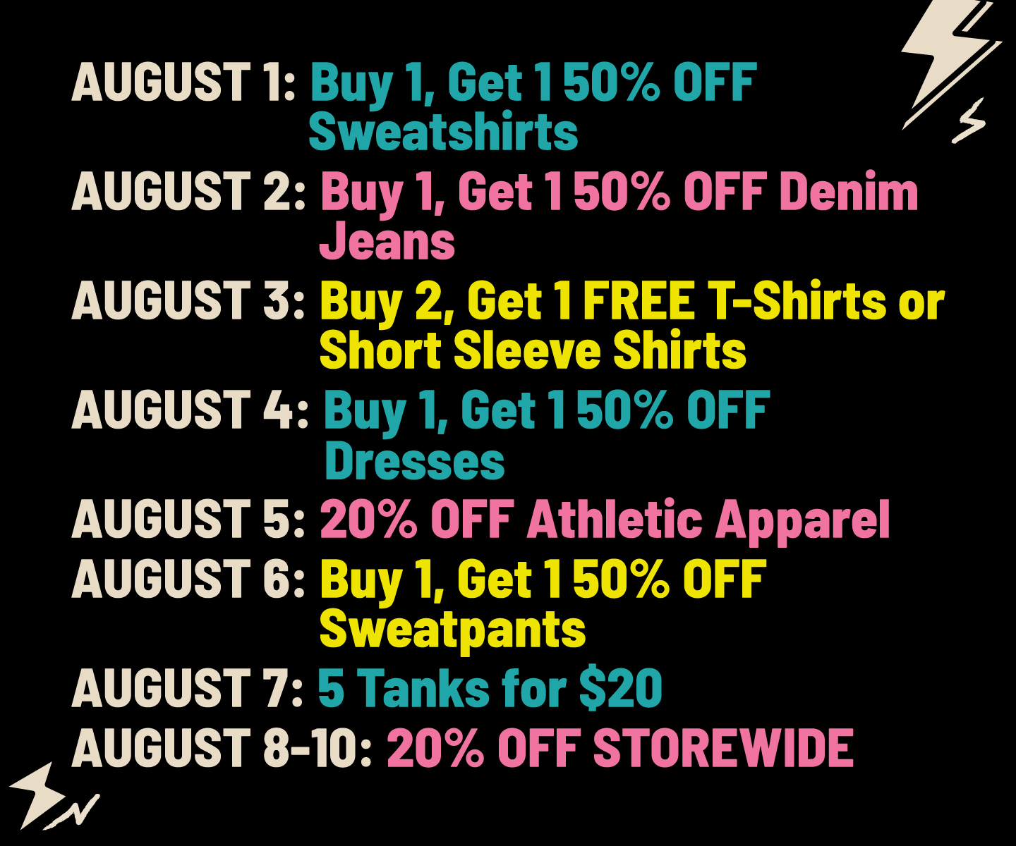 Tax Free: Deal of The Day