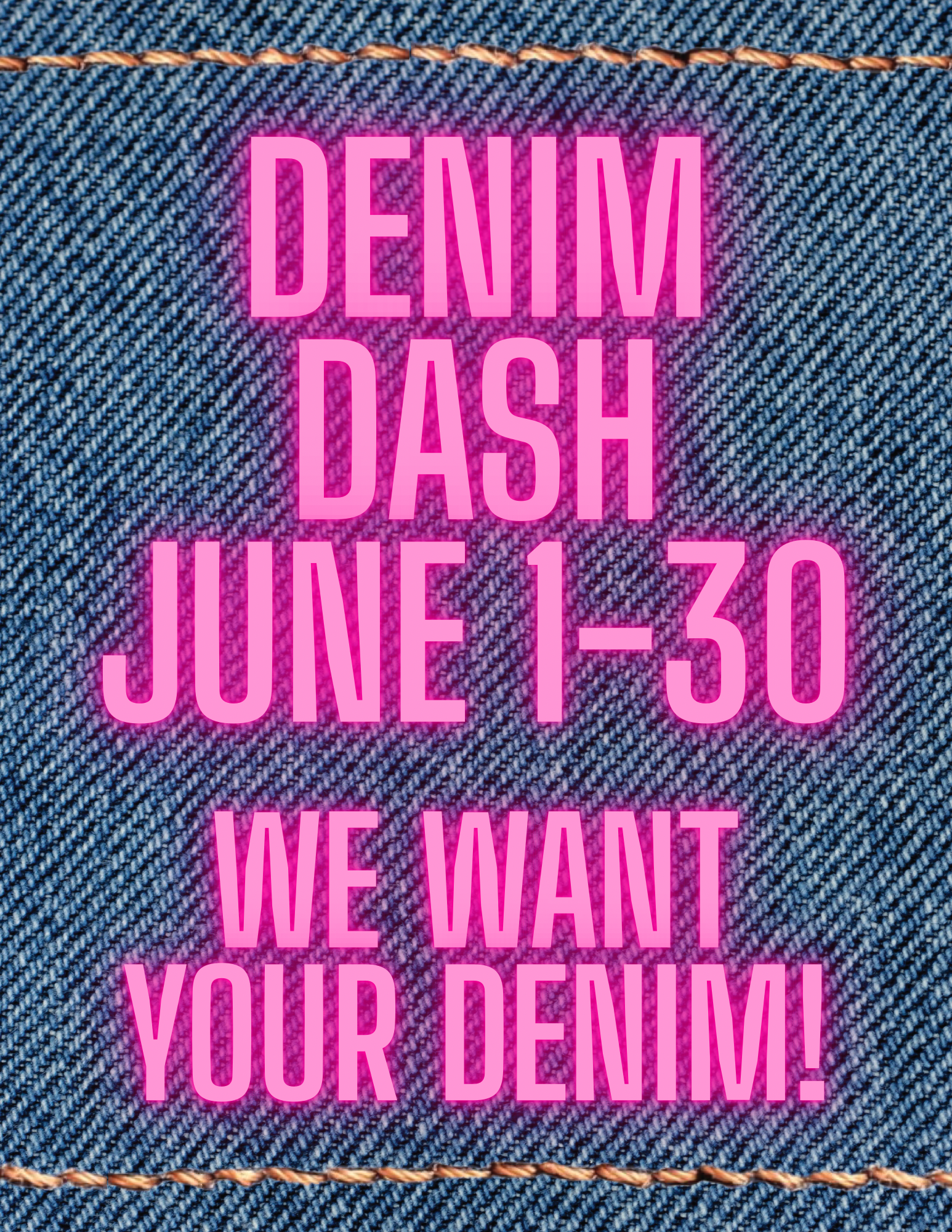 Denim dash