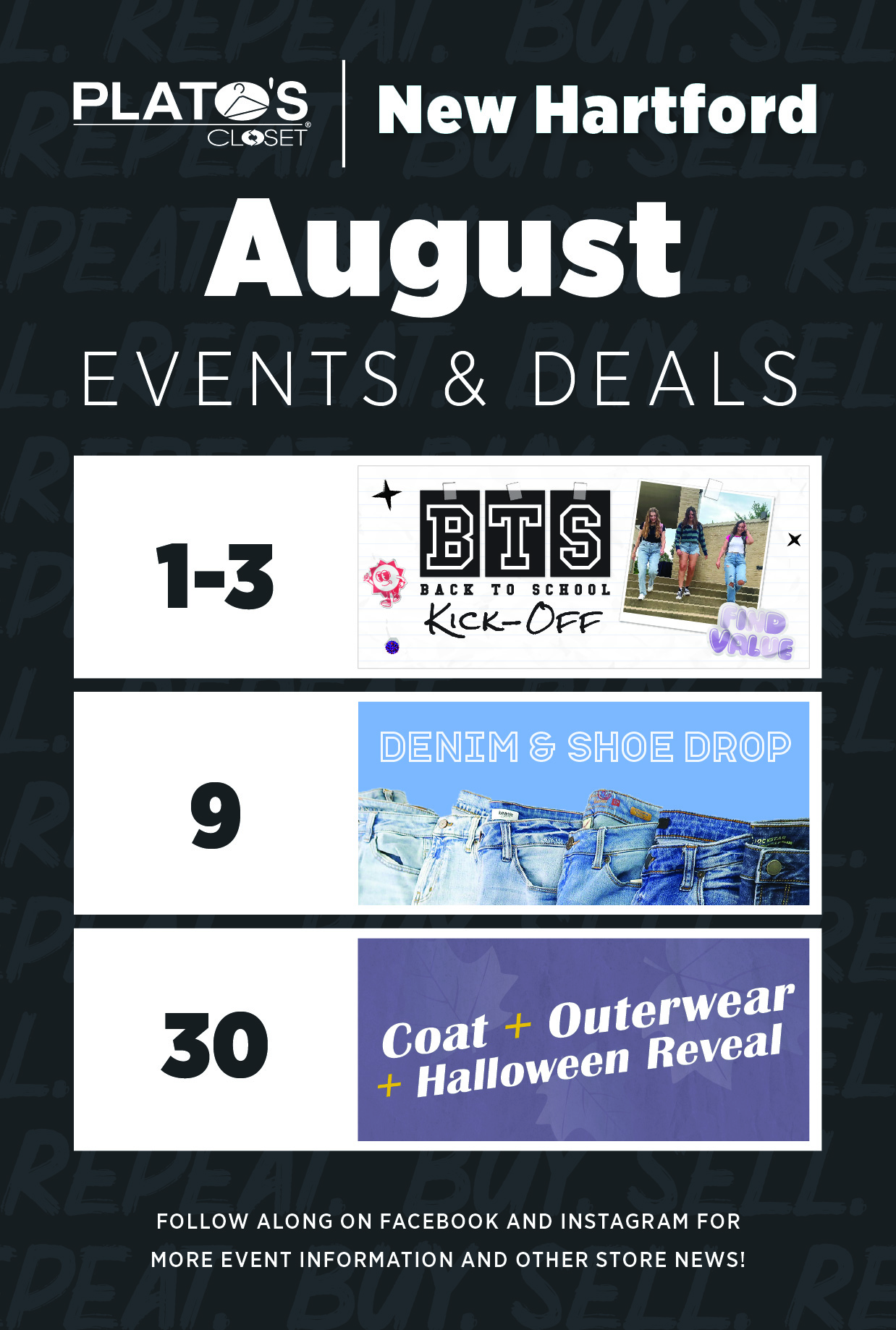 August Deal & Events