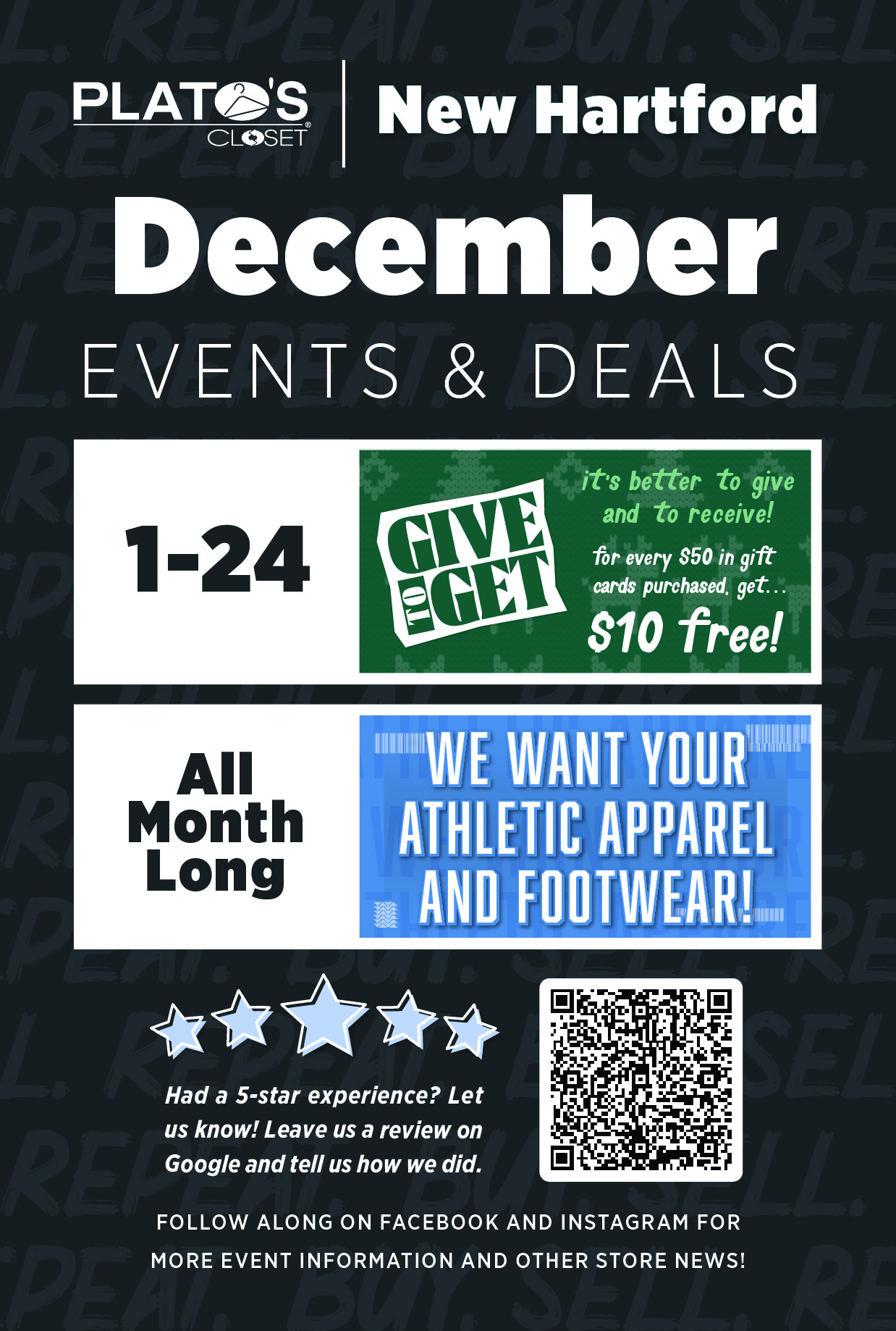 December Deal & Events