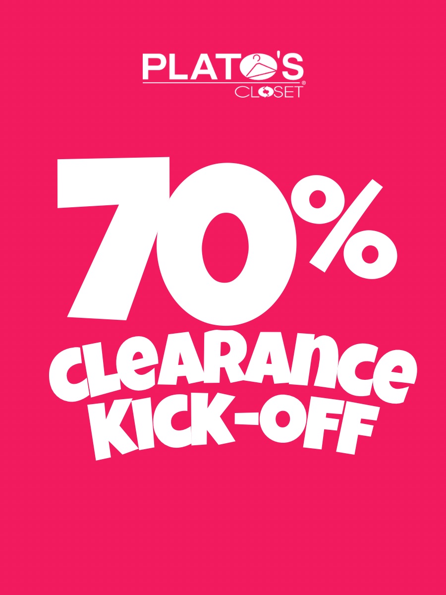 70% off clearance