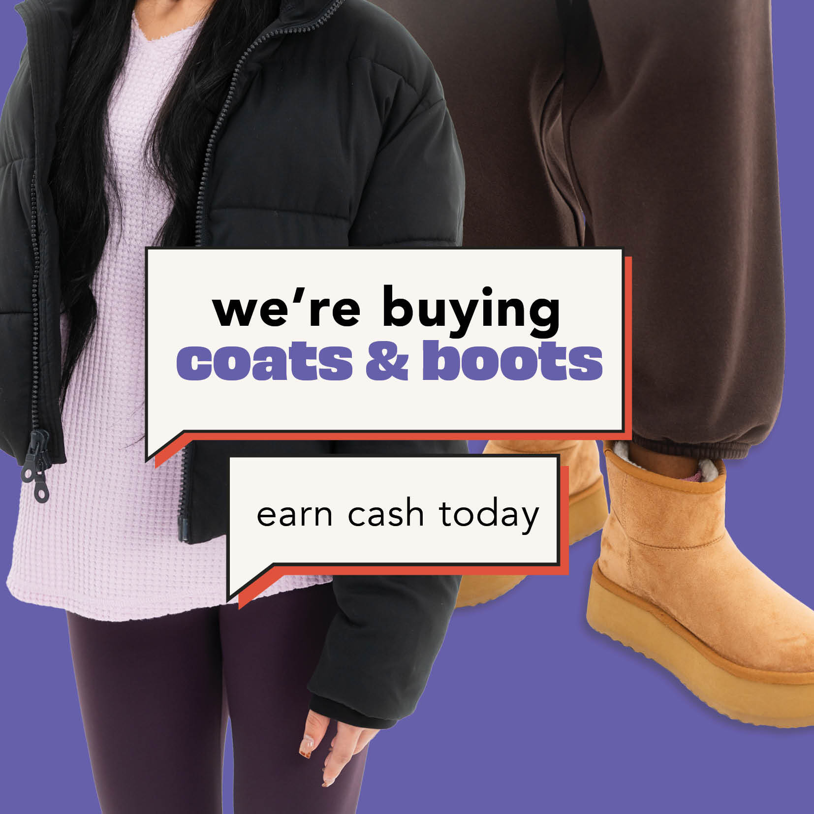 sell us coats & boots