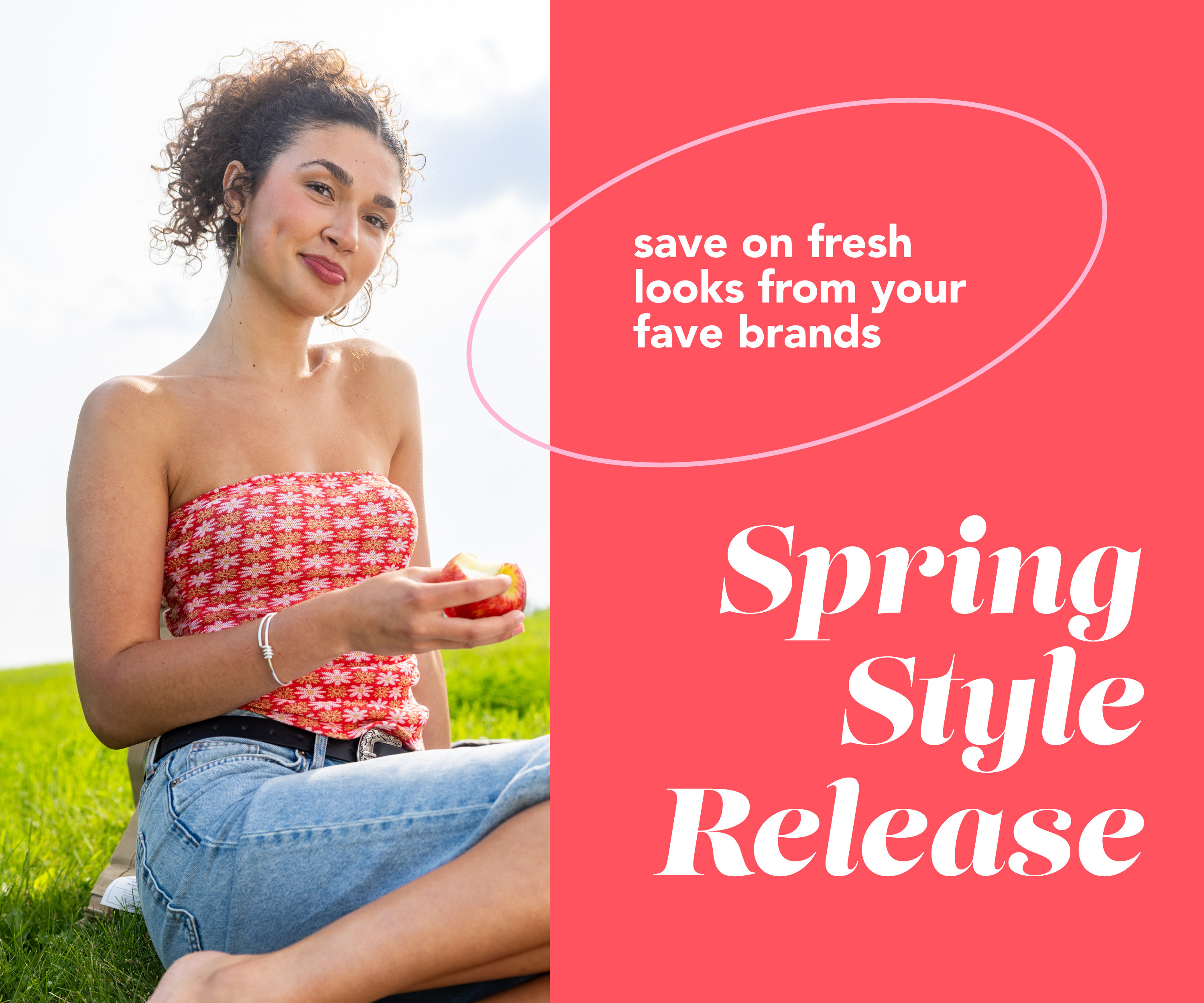 incoming: the hottest spring trends. shop our spring release and get more looks for less. stay tuned on social media for sneak peeks.