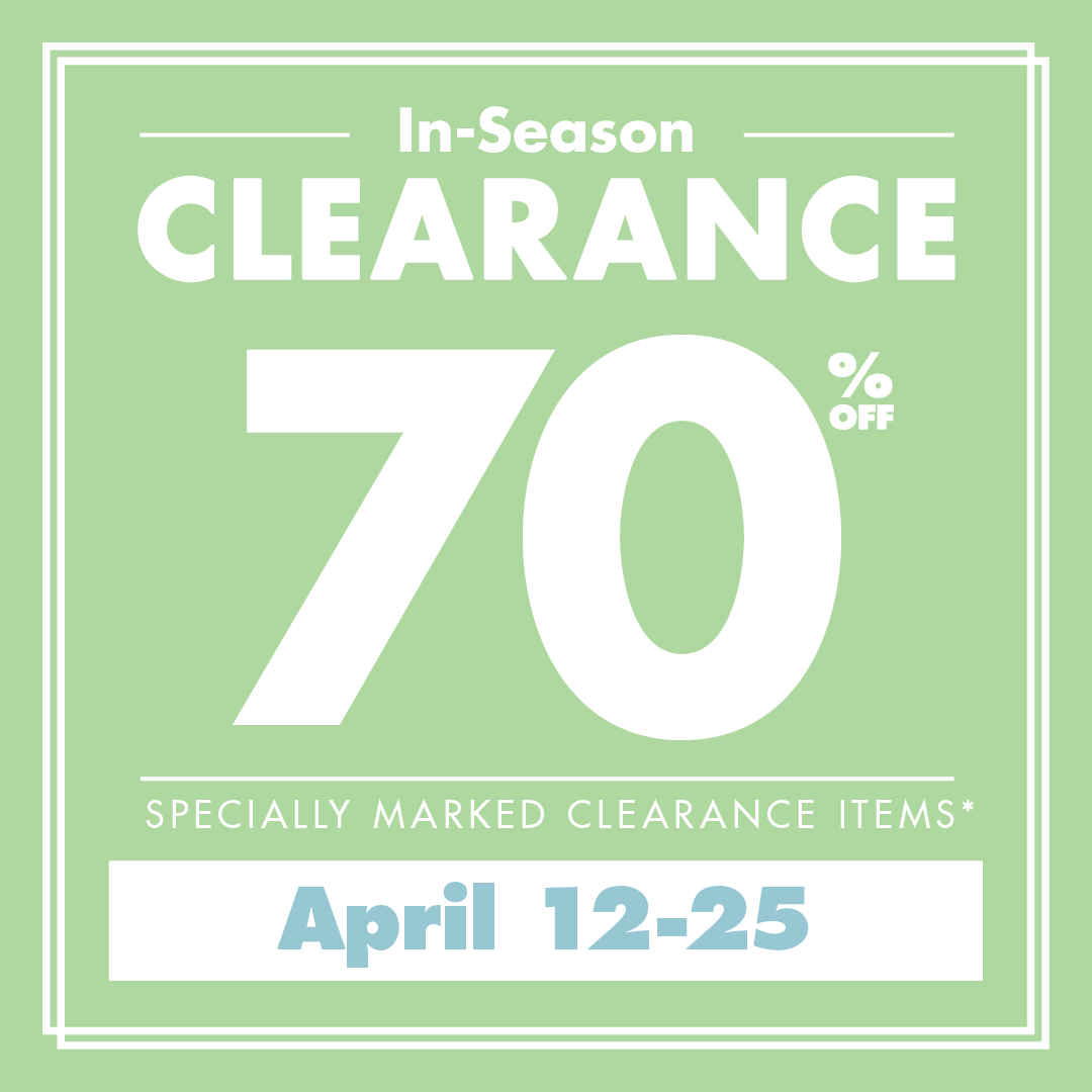 70% OFF Clearance