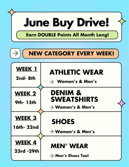 June Buy Drive