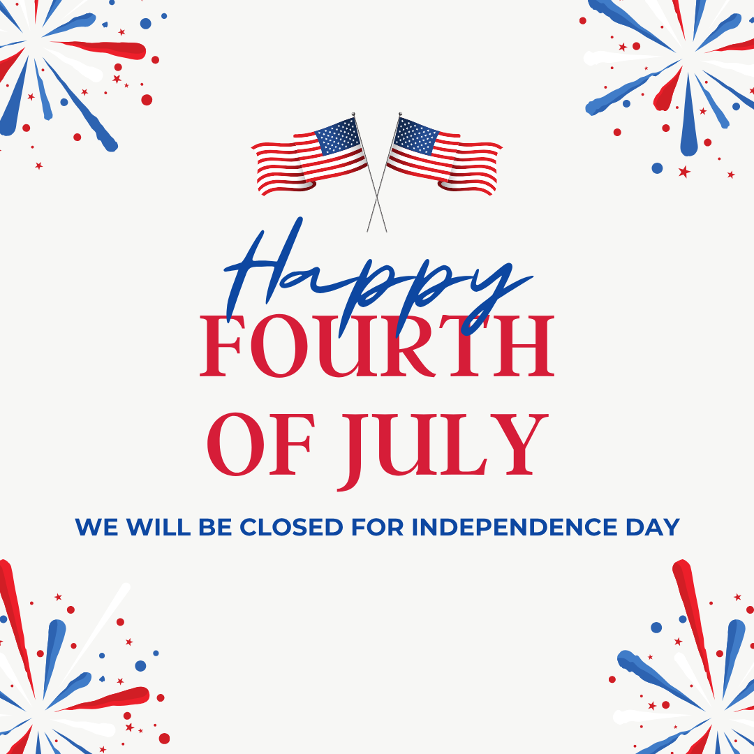 closed for 4th of july