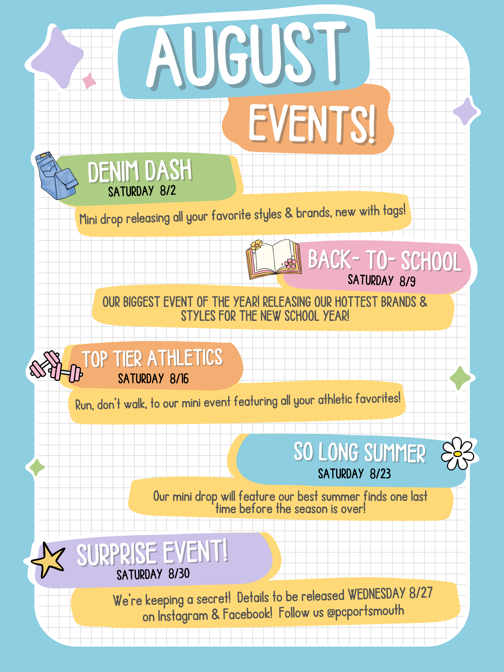 August Events