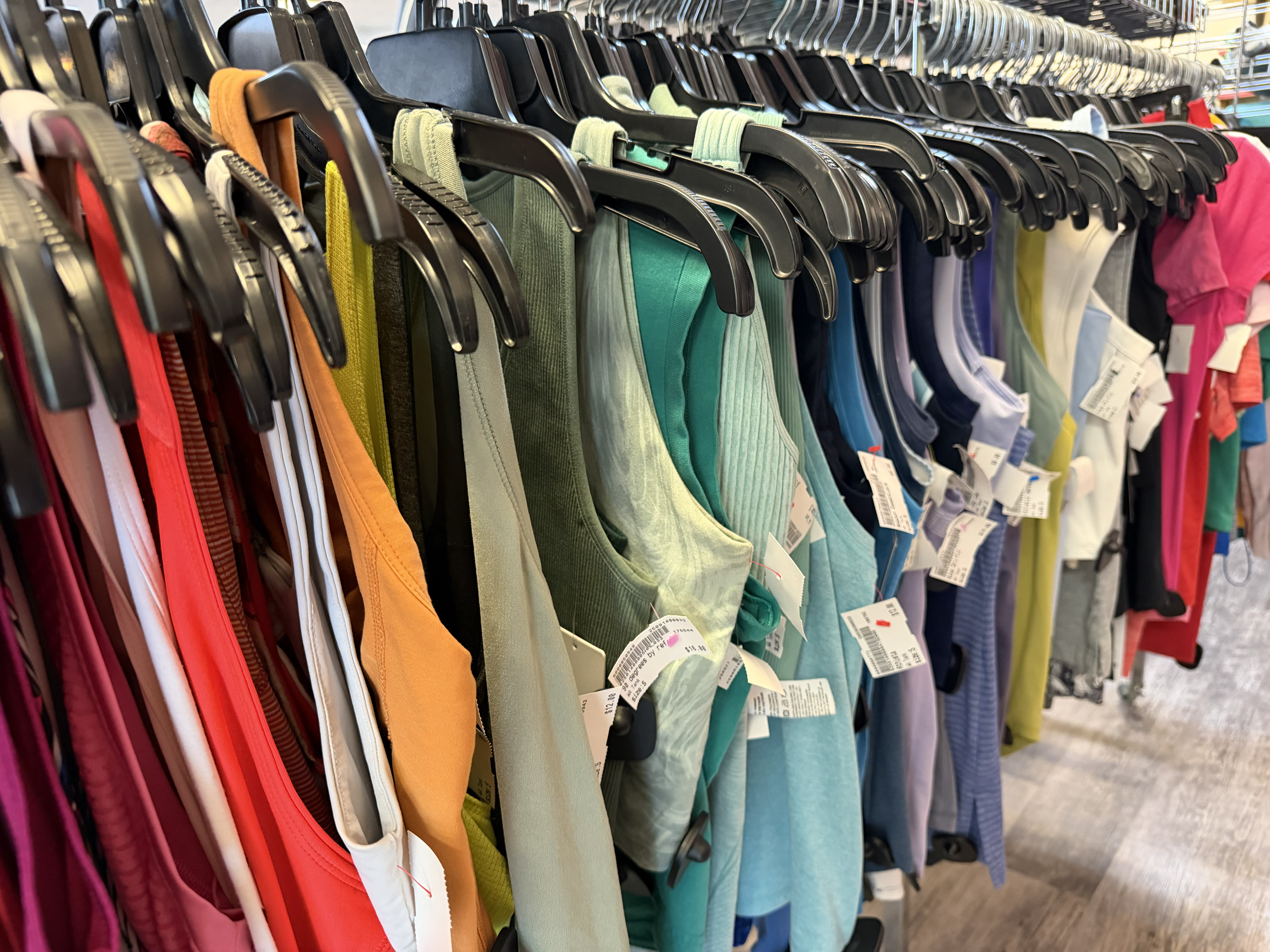 clothing racks