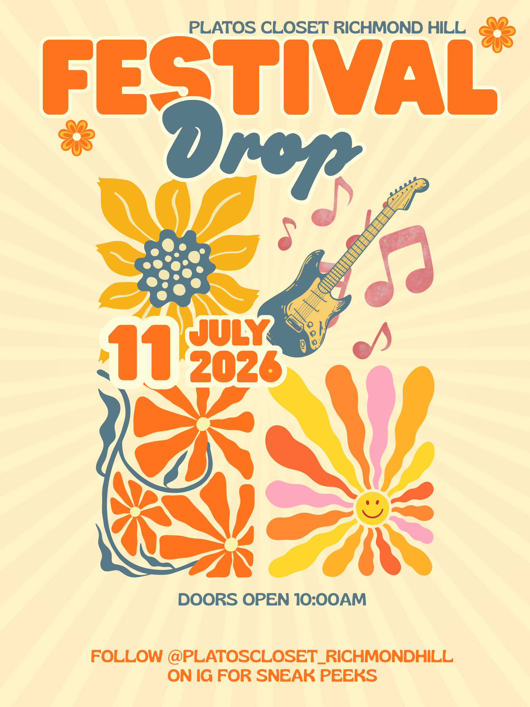 Festival drop