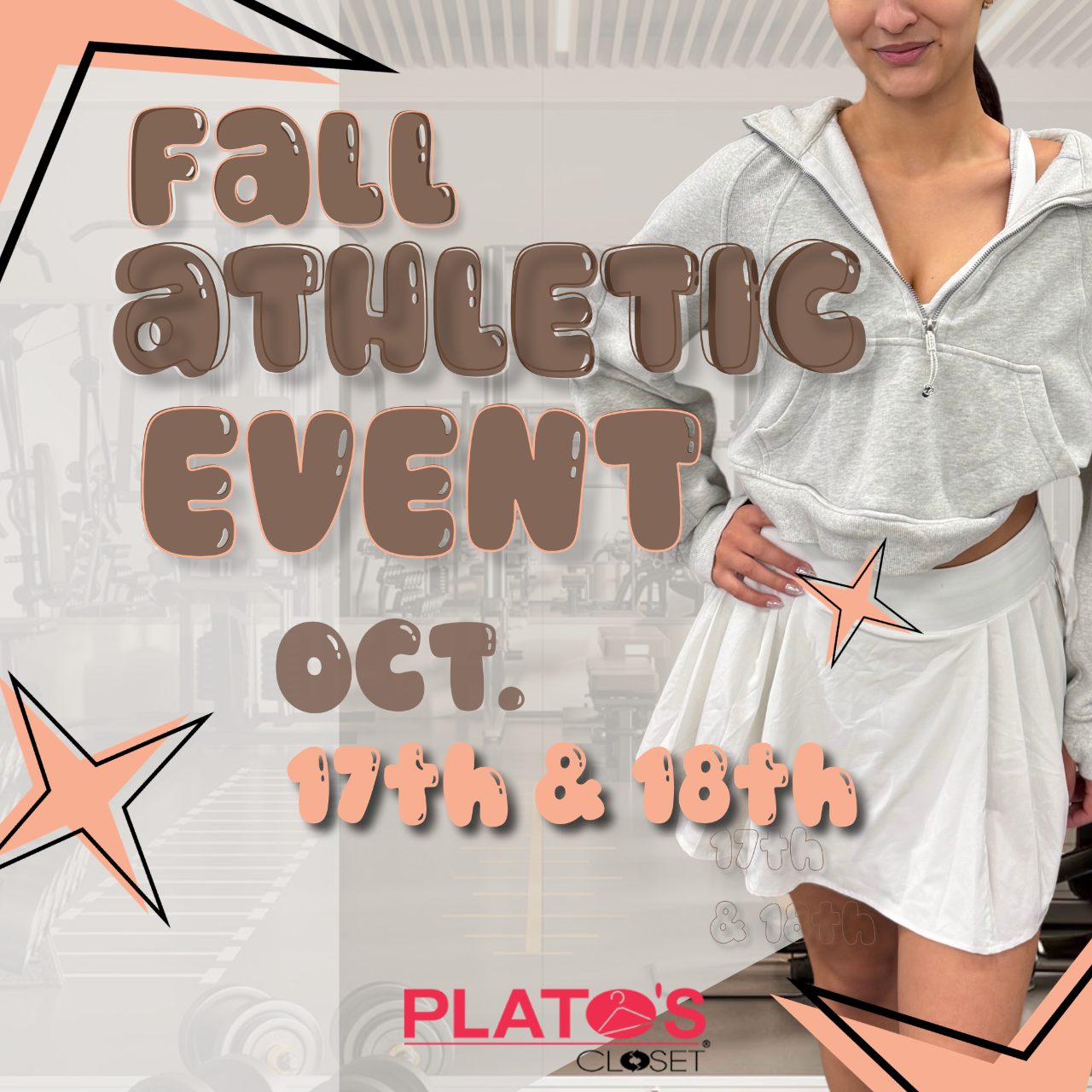 Shop the BIGGEST EVER Fall Athletic Event at Plato's Closet by the North Star Mall in San Antonio Texas.