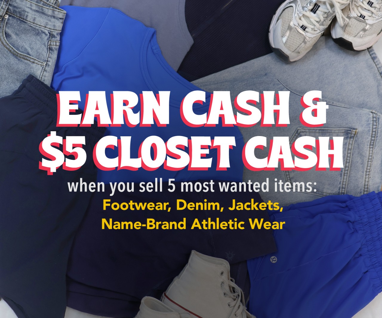 Sell combo of 5 most wanted items for cash and extra 5 dollars