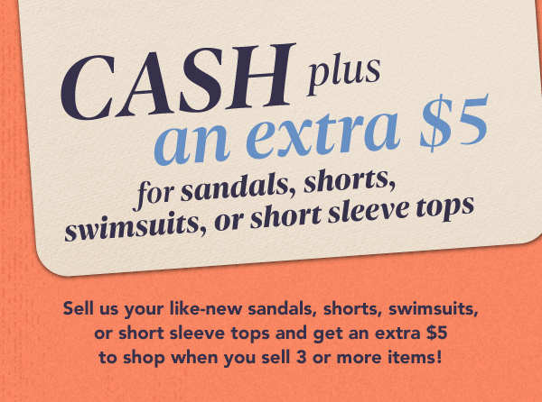 Plus earn an extra $5 when you sell 3+ spring items