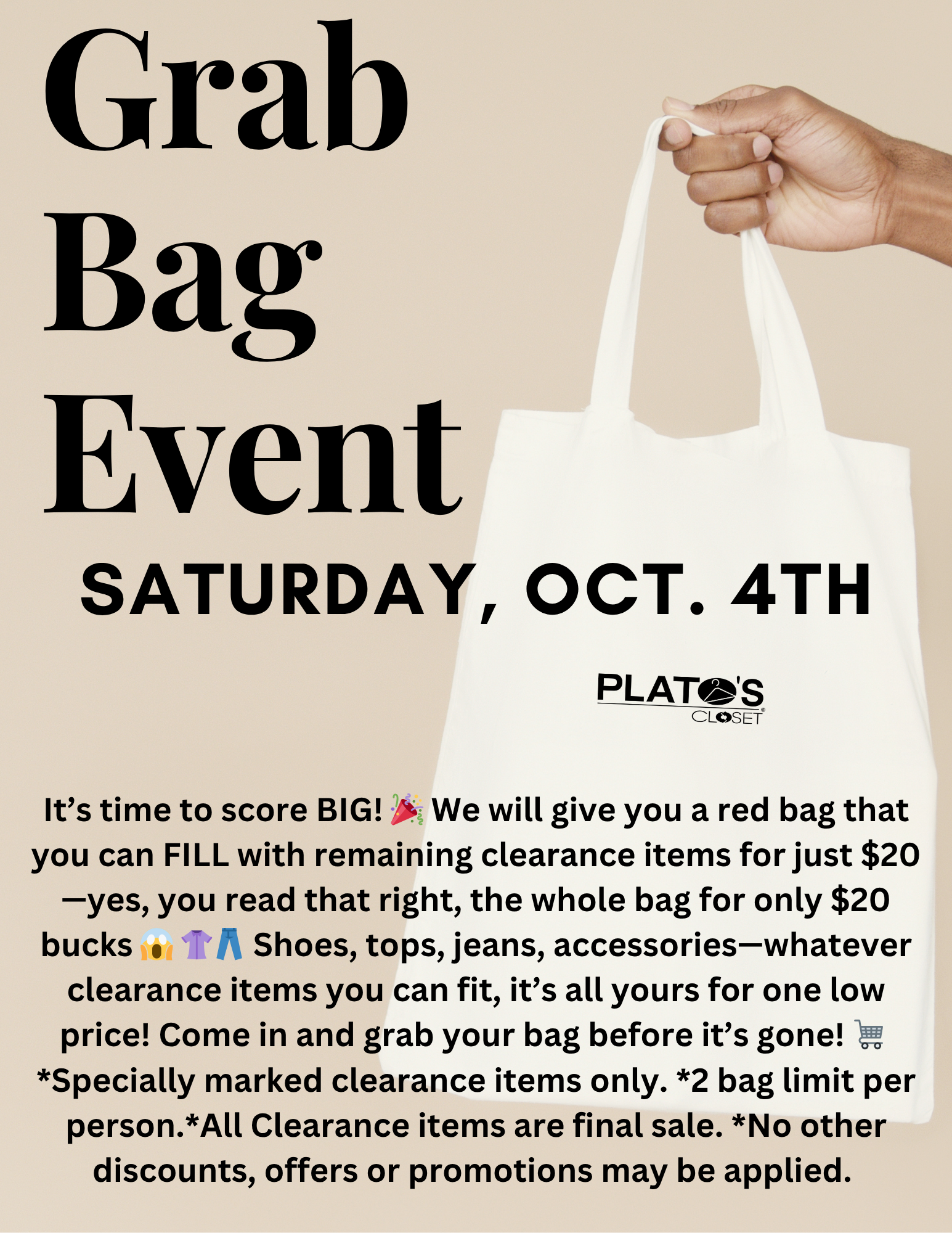 Grab Bag Event